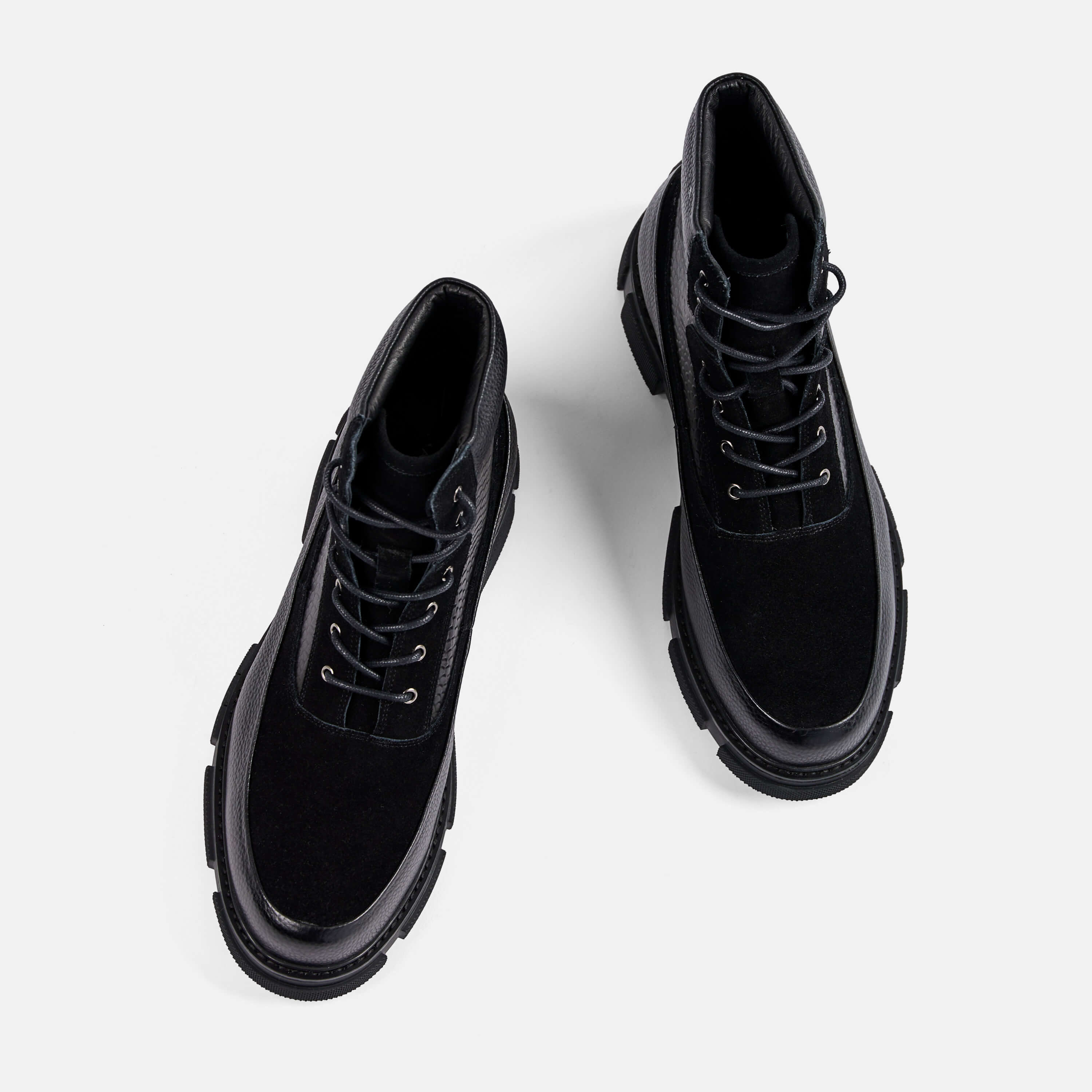 Otis Black Combat Boots