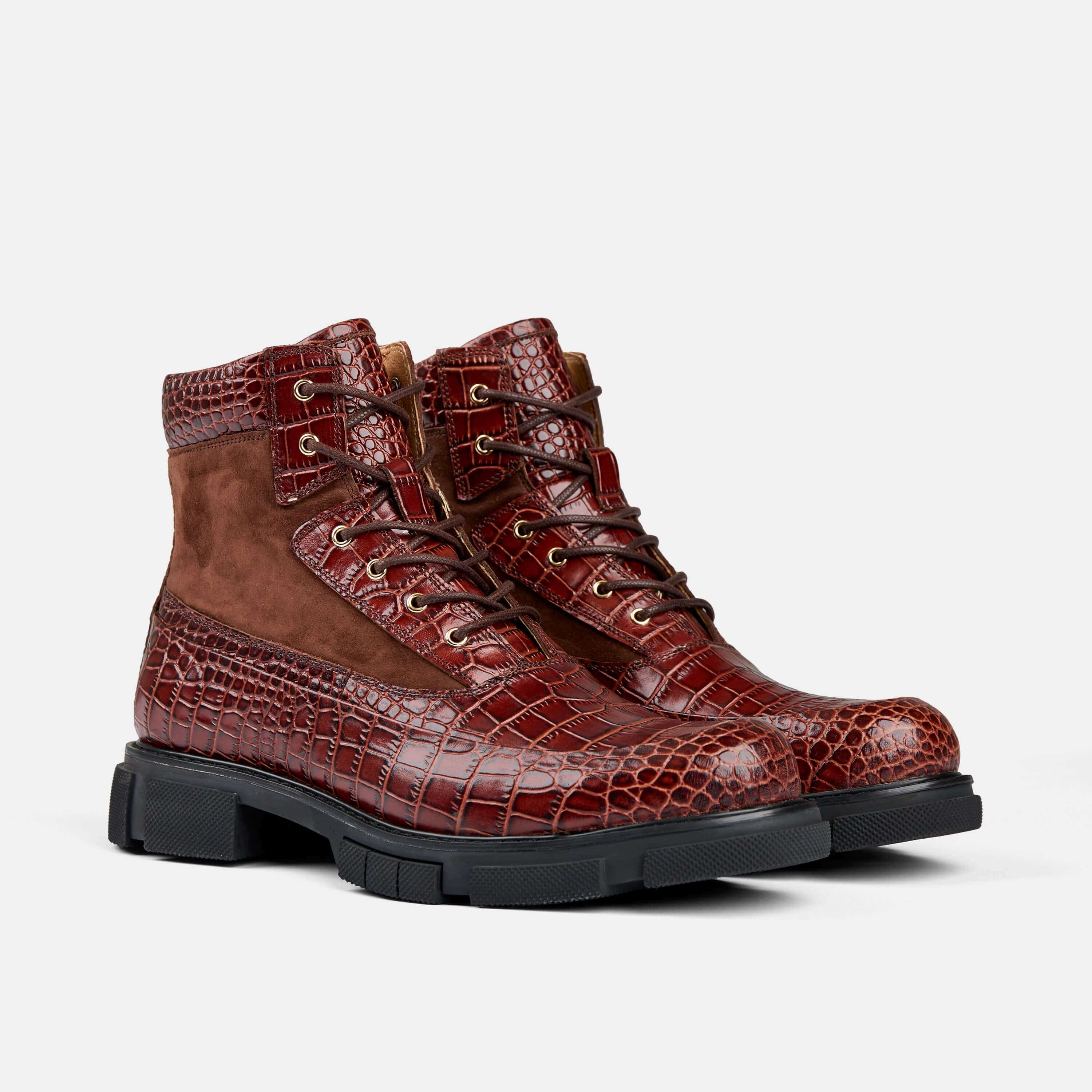 Otis Brandy Croc Combat Boots