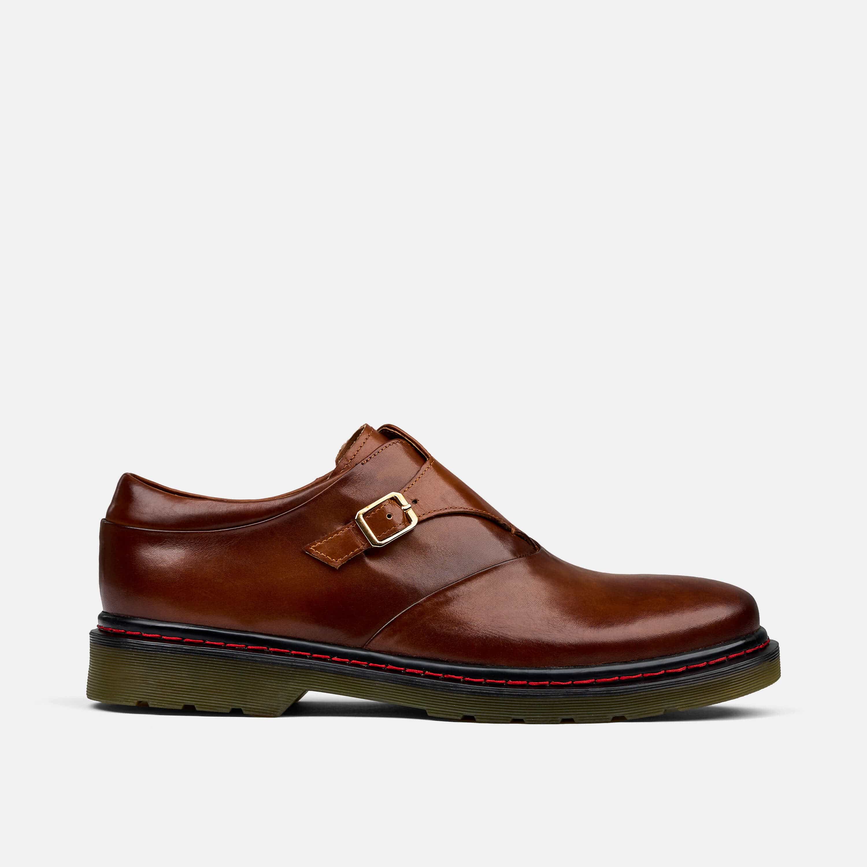 Kendrick Cognac Monk Straps
