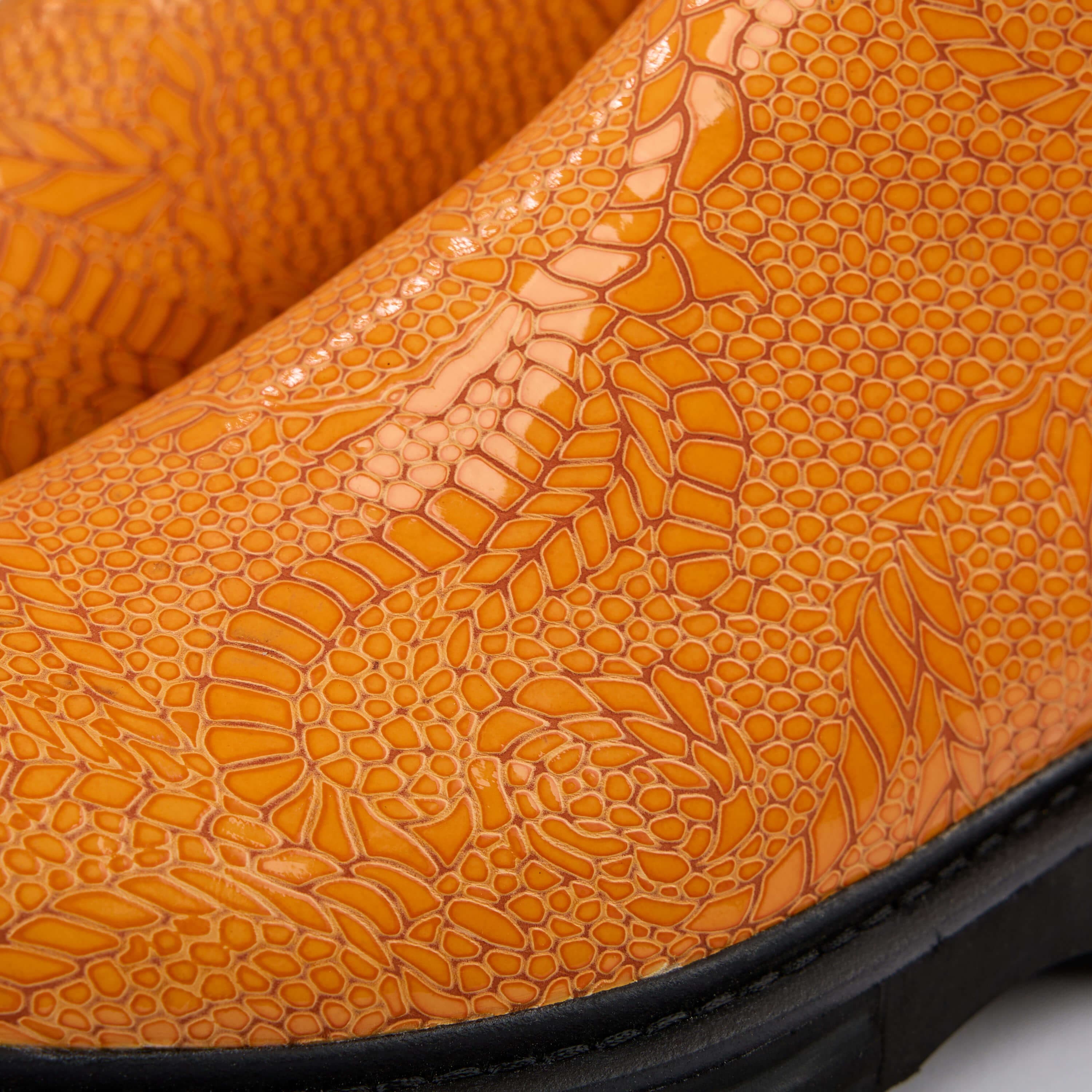 Dax Yellow Patent Leather Chelea Boots